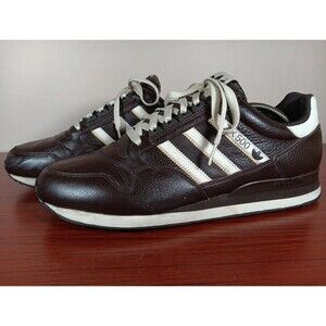 Adidas Originals ZX 500 RM Sneakers Men Size 12 Brown Leather Low Top Lace Up